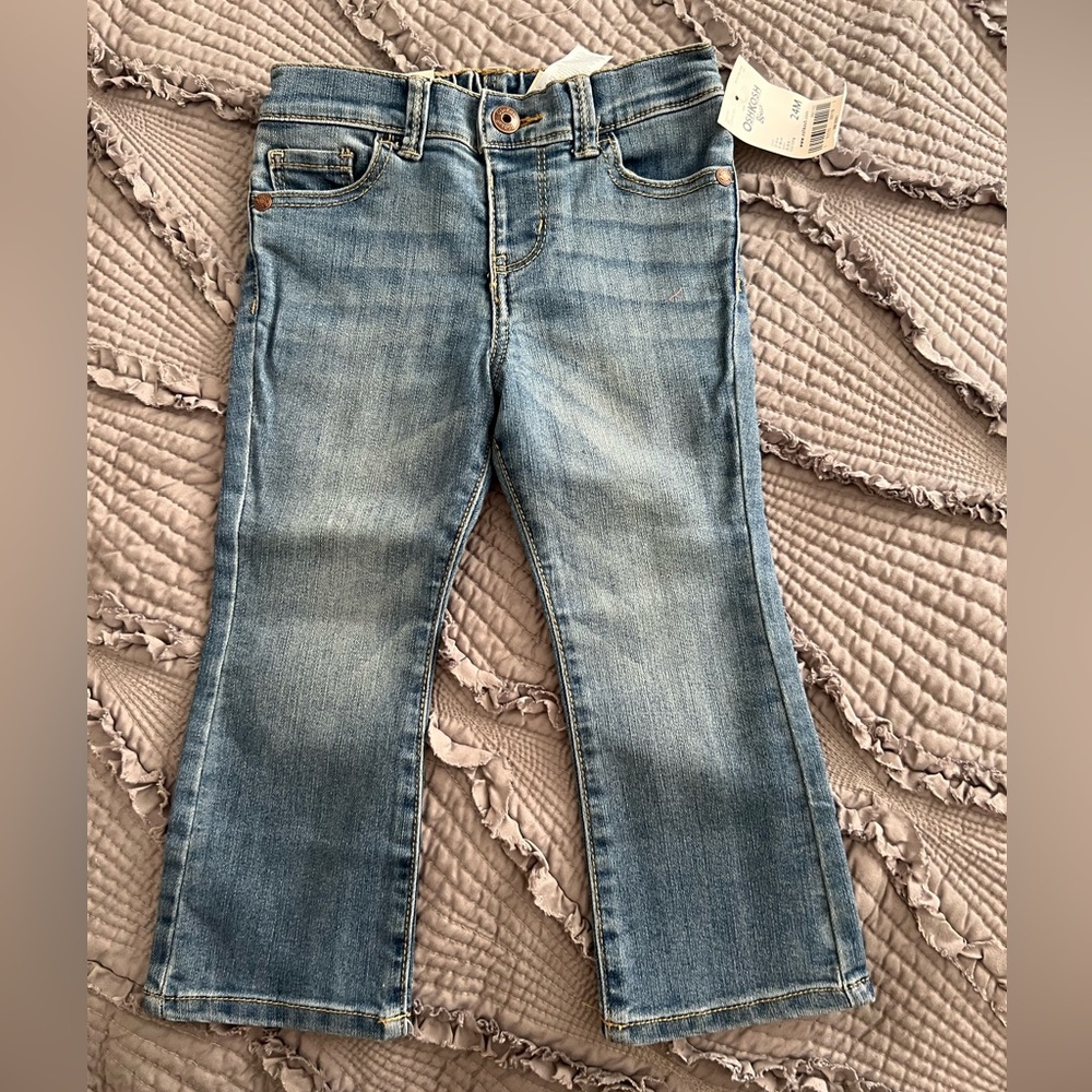 Toddler girls bootcut jeans